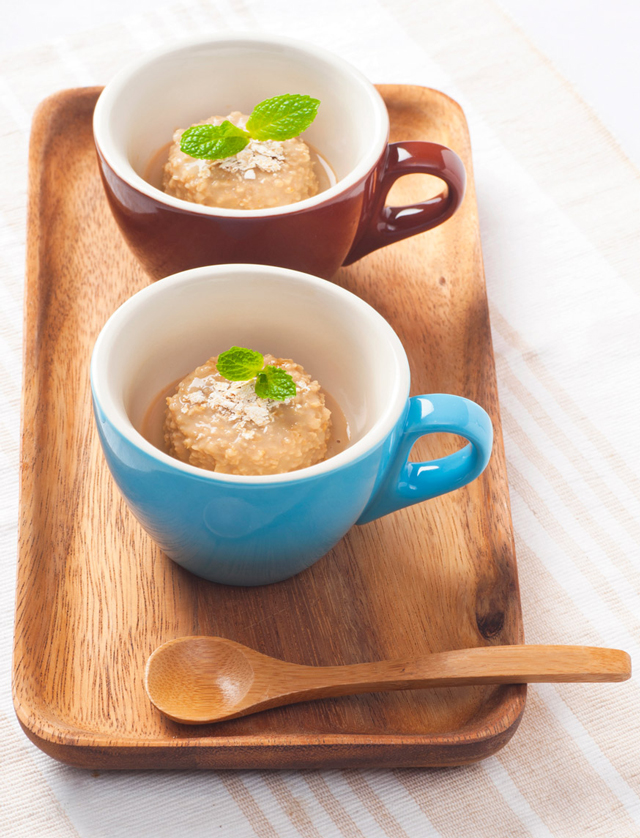 燕麥Latte 牛奶咖啡布甸