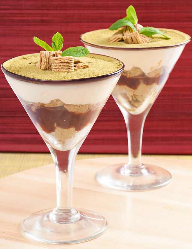 燕麥綠茶紅豆Tiramisu